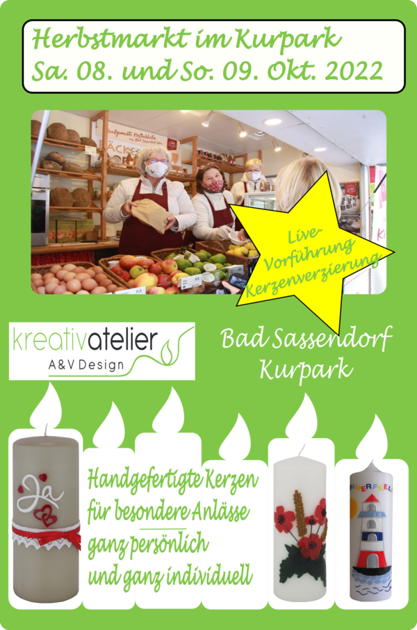 Herbstmarkt in Bad Sassendorf Kurpark